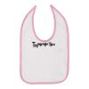 Infant Contrast Trim Premium Jersey Bib Thumbnail